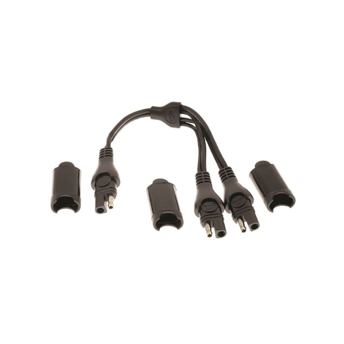 Optimate Charger SAE Y Splitter Lead 2 Way Out O15 12V