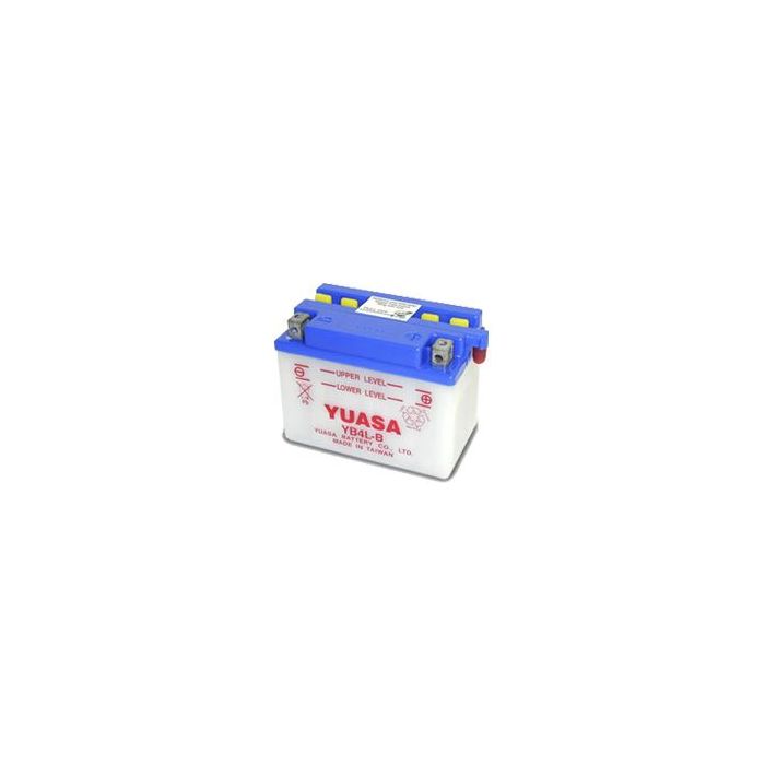 YUASA YB4L-B Battery with Acid Pack