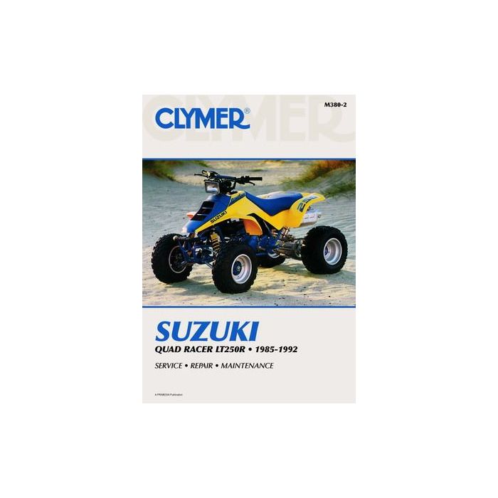 Suzuki Quadracer LT250R, 1985-1992 Clymer Workshop Manual