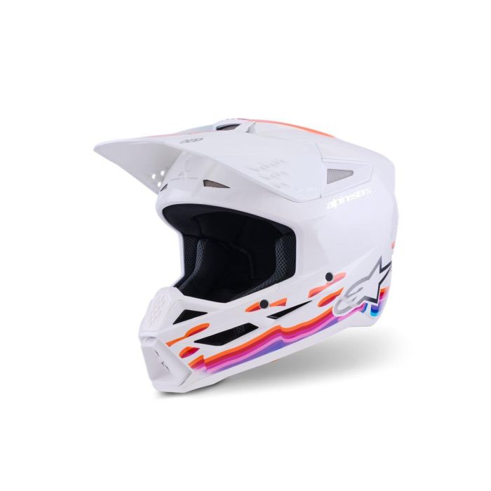ALPINESTARS SM3 Force Helmet WHITE-GLO 2025 Model