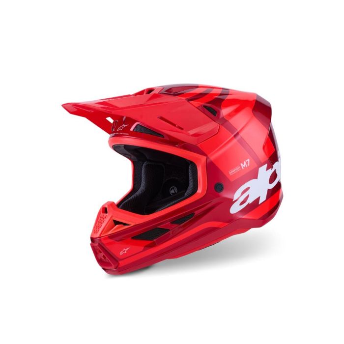 ALPINESTARS SM7 Core Helmet RED-GLO 2025 Model