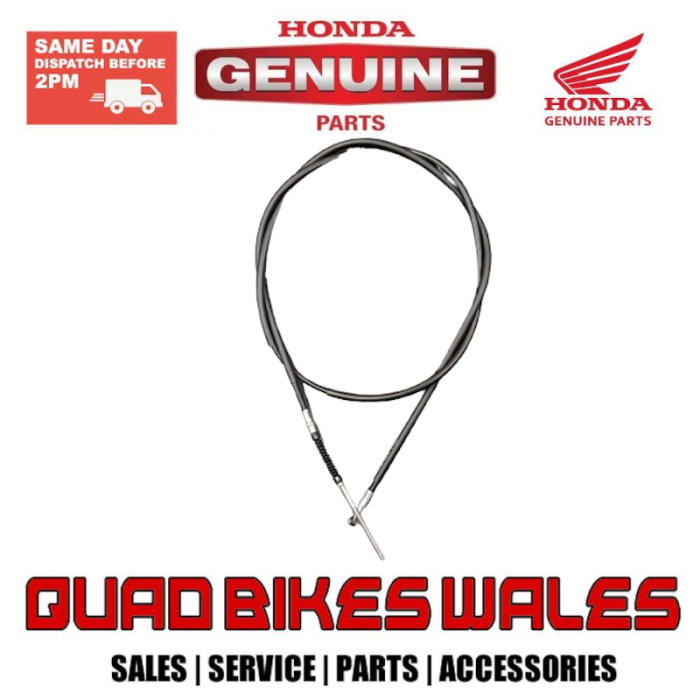 Genuine Honda CABLE COMP BRAKE 43460-HN2-000