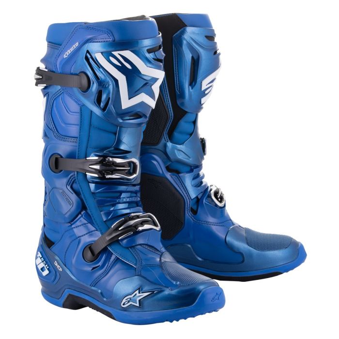 Alpinestars Tech 10 Boots Blue White