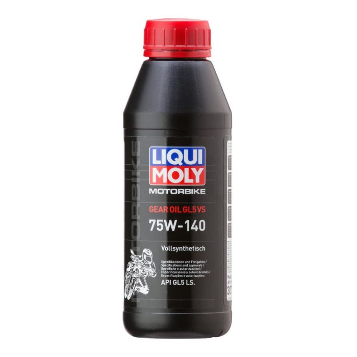 LIQUI MOLY Motorbike 75W-140 GL5 VS Fully Synthetic Gear Oil 500 ml