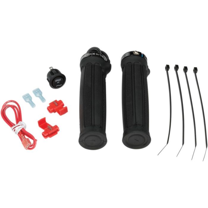 Heat Demon Heated Quad Bike Grips Clamp On Heavy Duty