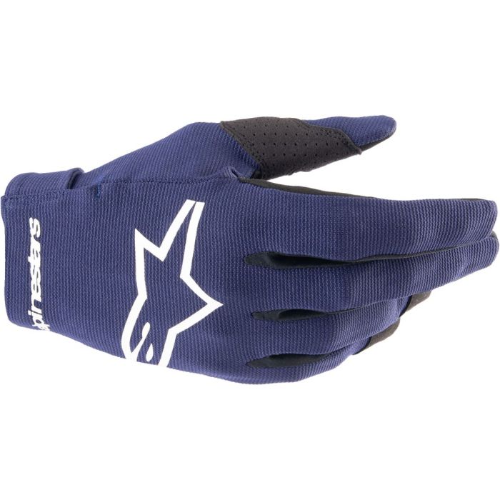 Alpinestars Radar Motorcycle Gloves Blue White