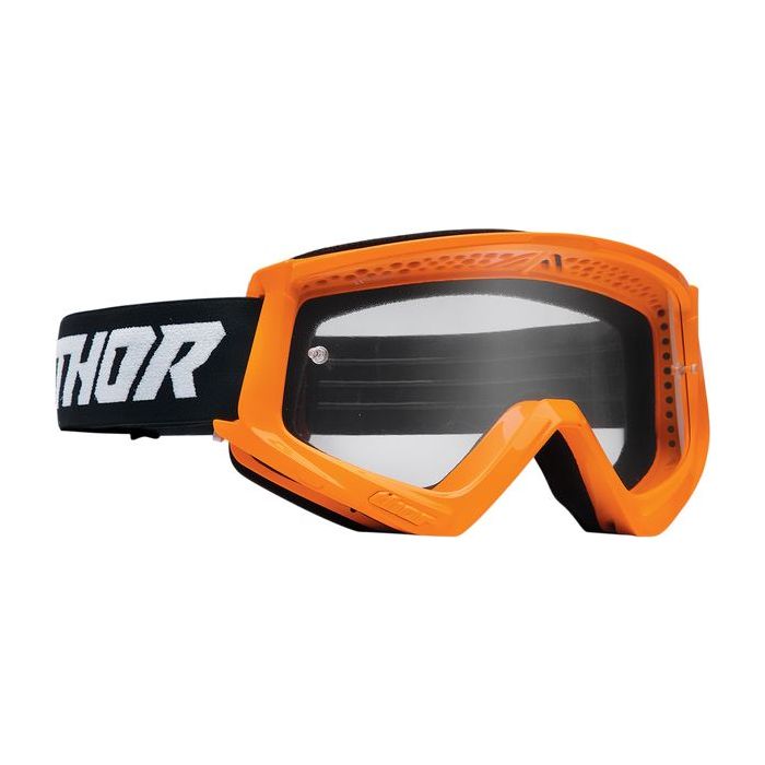 THOR Combat Racer Goggles Hi-Vis/Orange/Black