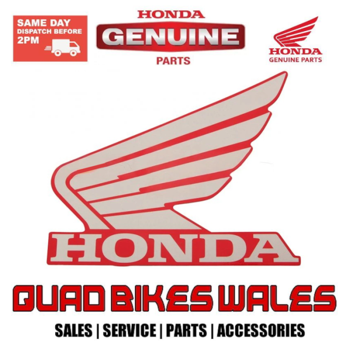 Genuine Honda EMBLEM,L F*TYPE1* 87122-HP0-A20ZA