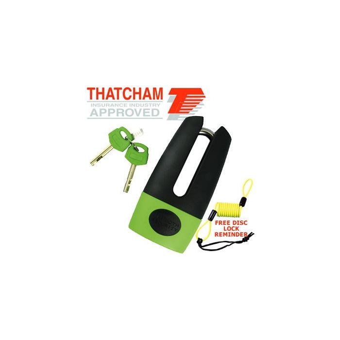 Mammoth Security 11mm Shackle Disc Lock - Thatcham Approved