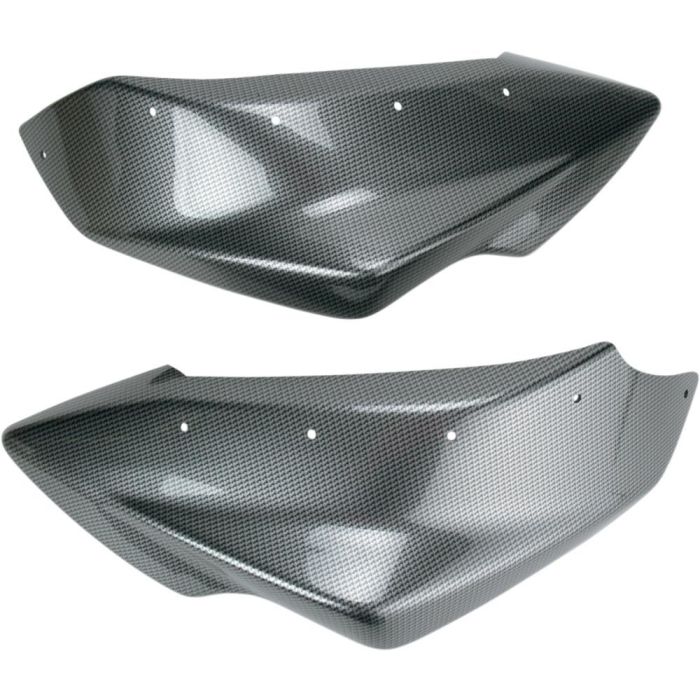 Kawasaki KFX450R 08-14 Maier Add-on Rear Fender Black Carbon Fiber Look