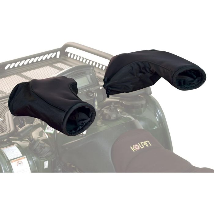Kolpin Quad Bike Handlebar Geartector Mitts Black
