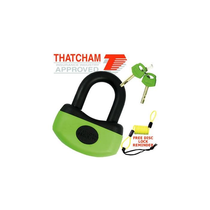 Mammoth Security 13mm Mini U-Disc Lock - Thatcham Approved