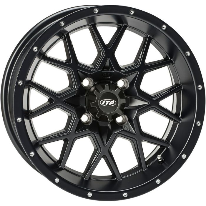 ITP HURRICANE 15X7 4/156 4+3 12MM ATV Alloy Wheel