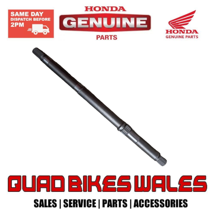 Genuine Honda SHAFT,FINAL 23611-HP5-600