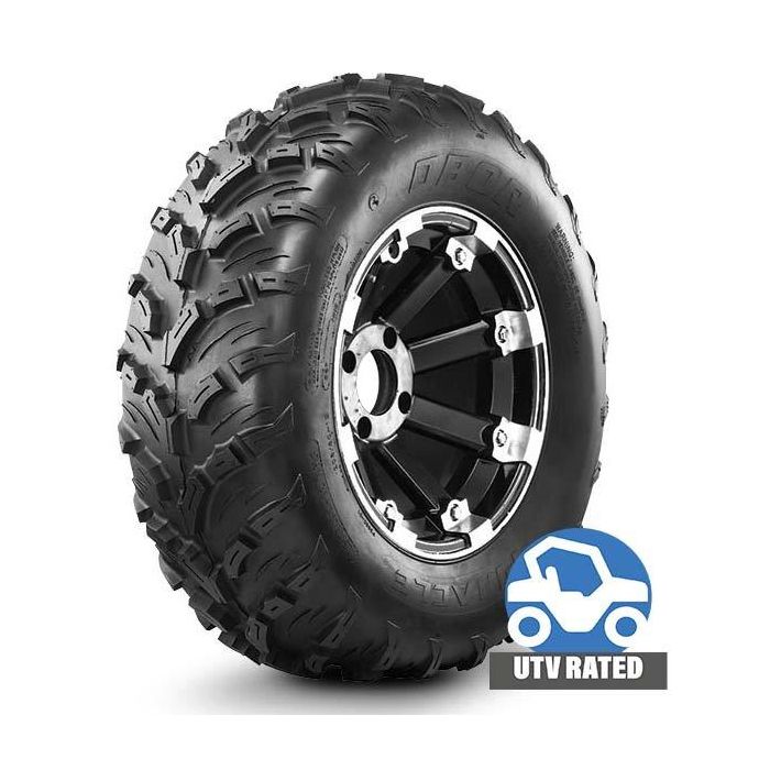 OBOR 25x10x12 6 Ply P3080 Pinacle E Marked 50F Quad ATV Tyre