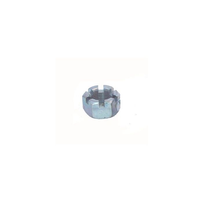 Axle Castle Nut End 20mm Dura Blue