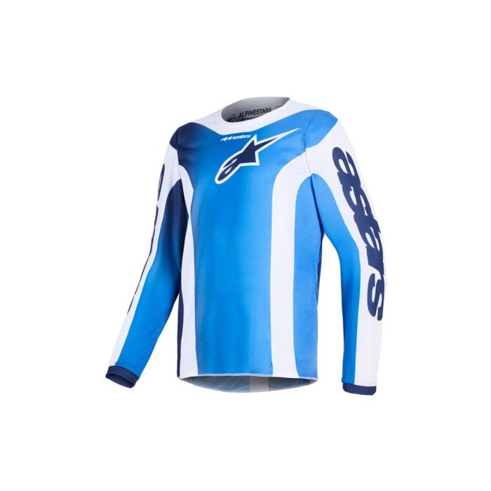 ALPINESTARS Youth Fluid Portl Jersey BLUE/WHITE 2025 Model