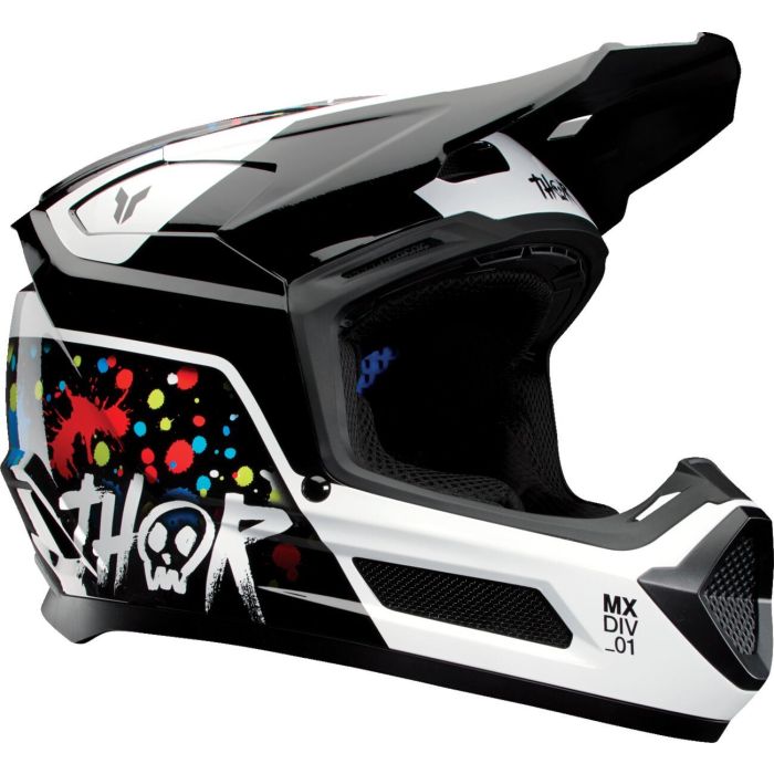 THOR Youth Fleet Splat MX Helmet Black