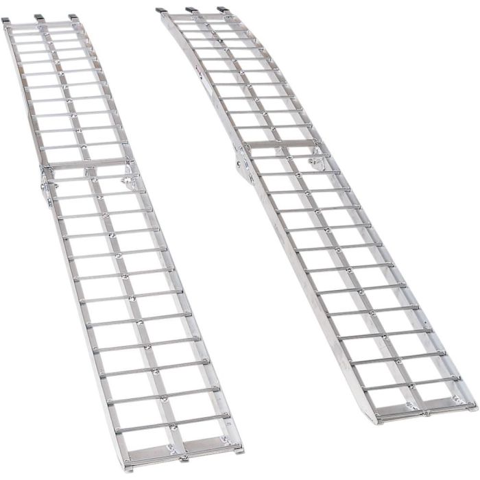 ATV UTV FOLDING ARCHED ALUMINIUM LOADING RAMPS 12" X 90" 540KG Capacity