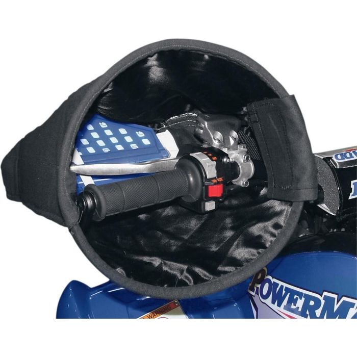 Powermadd Quad ATV Handguard Gauntlet Winter Mitts Black