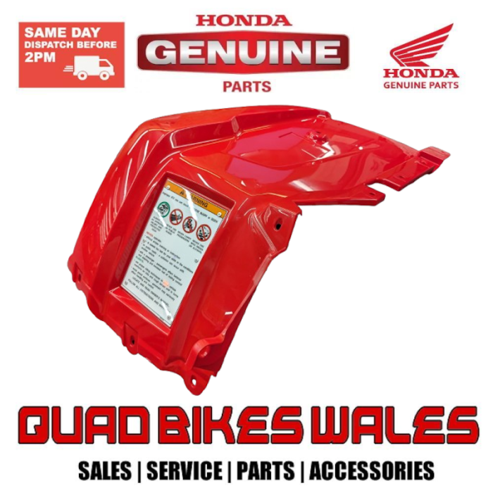 Genuine Honda FENDER FRONT L/H R232 61200-HR3-J20ZB