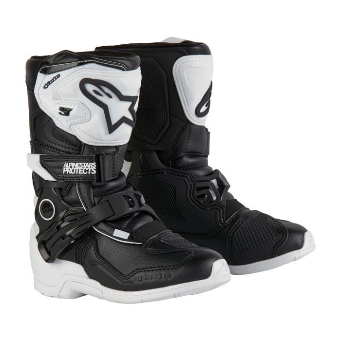 Alpinestars Kids Tech 3s Boots Black White