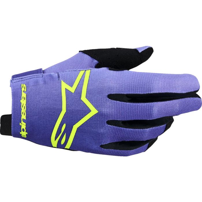 ALPINESTARS Radar Gloves PURPLE/YELLOW