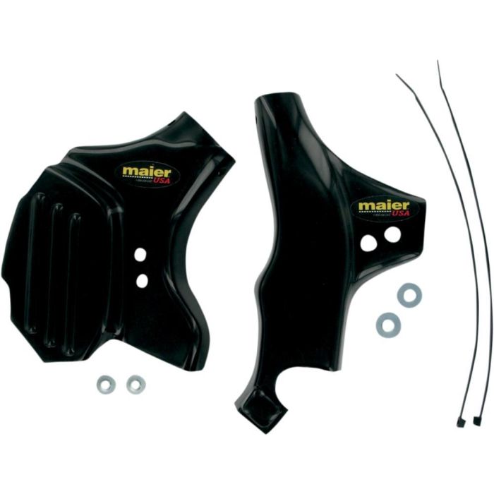 Yamaha YFZ450 04-13 Maier Frame Cover/Master Cylinder Guards Black