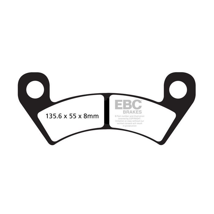 FA610R EBC Brake Pads