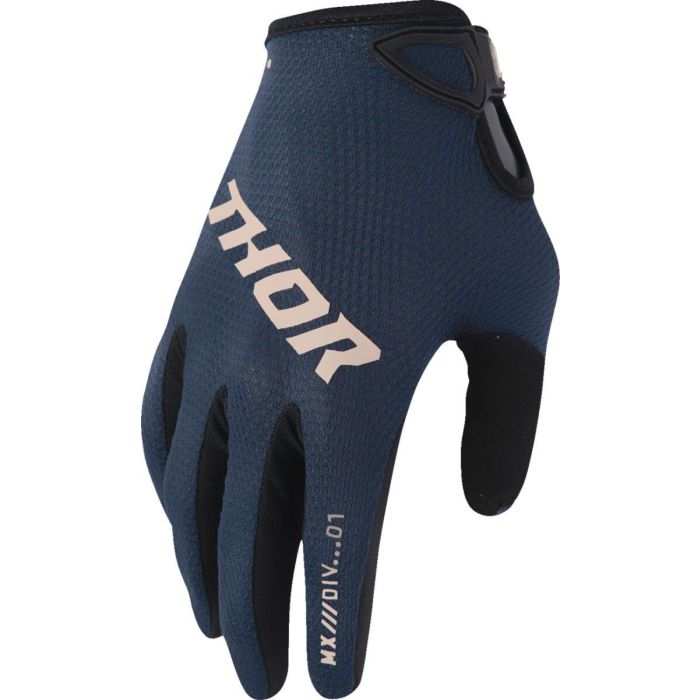 THOR Women's Ridemode Static Gloves Blue
