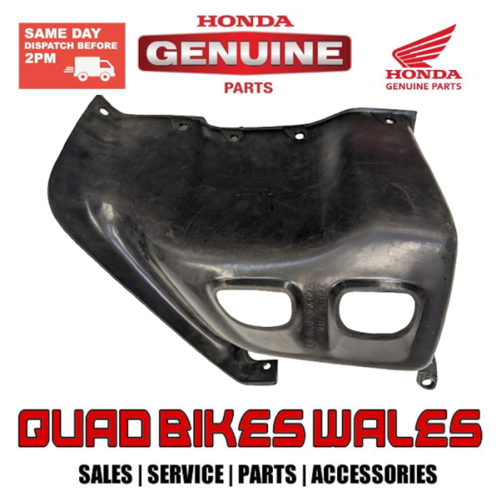 Genuine Honda MUDGUARD, L. RR. UNDER *N 80122-HM7-000ZB