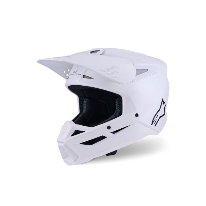 ALPINESTARS SM3 Solid Helmet WHITE-GLO 2025 Model