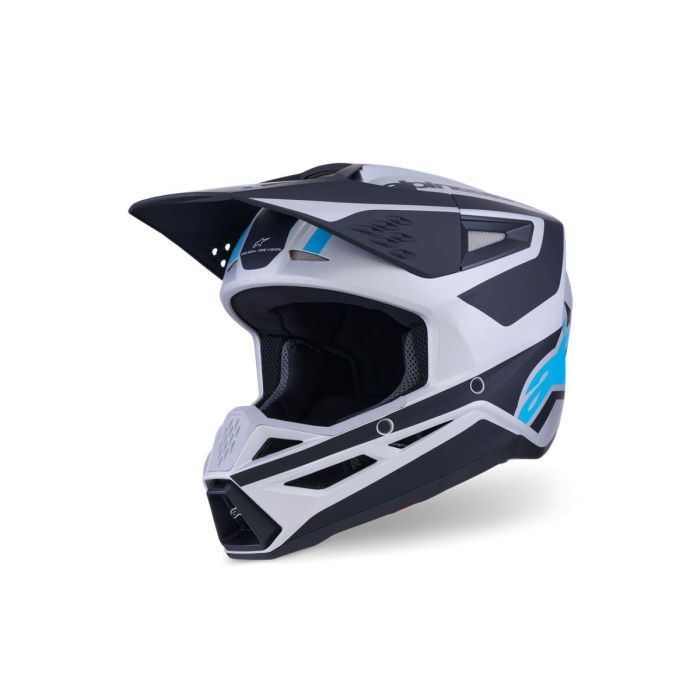 ALPINESTARS SM3 Heat Helmet SILV/BL/BLK 2025 Model