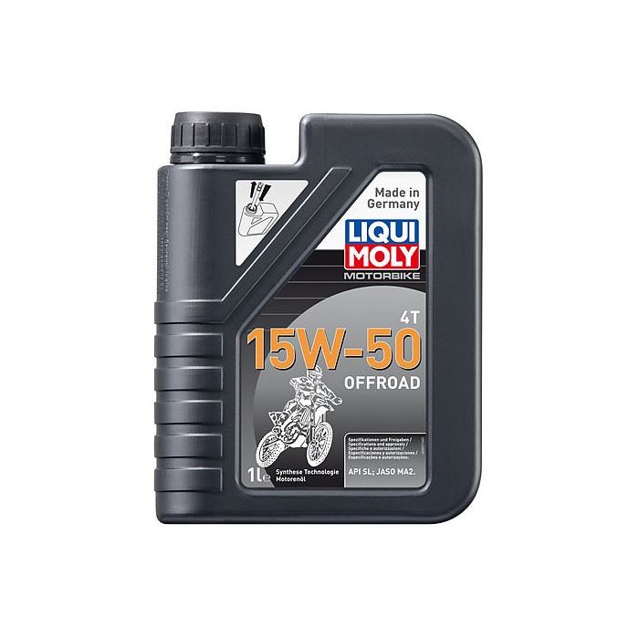 LIQUI MOLY 4 Stroke 4T Synthetic 15W-50 Offroad Oil 1l