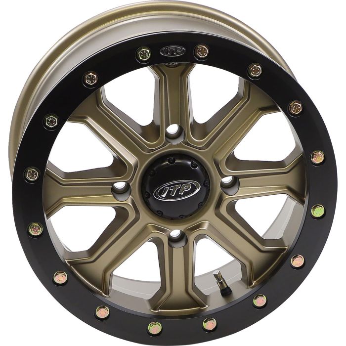 ITP Inertia 15X7 4/136 5+2 (40) Bronze ATV Wheel