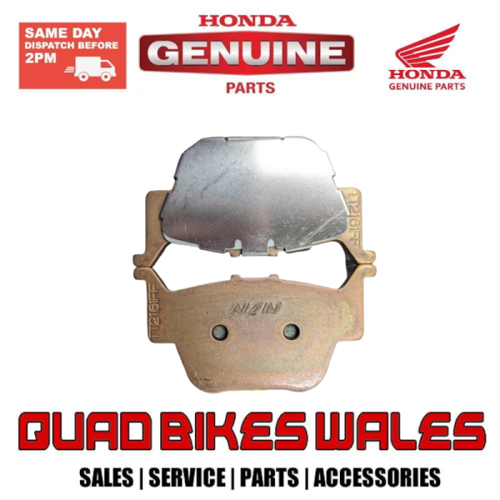 Genuine Honda PAD SET,RR BRAKE 06435-HP1-016