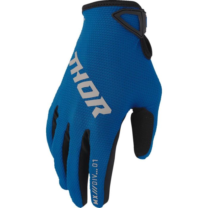 THOR Ridemode Static Gloves Blue