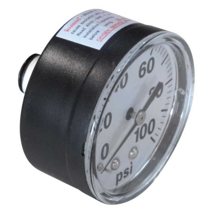 Fimco Parts 2 in Dry Back Mount Gauge ABS Stem 100psi 5167097