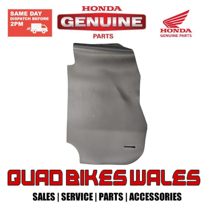 Genuine Honda RUBBER, R. FR. SEAL 17518-HP0-A00