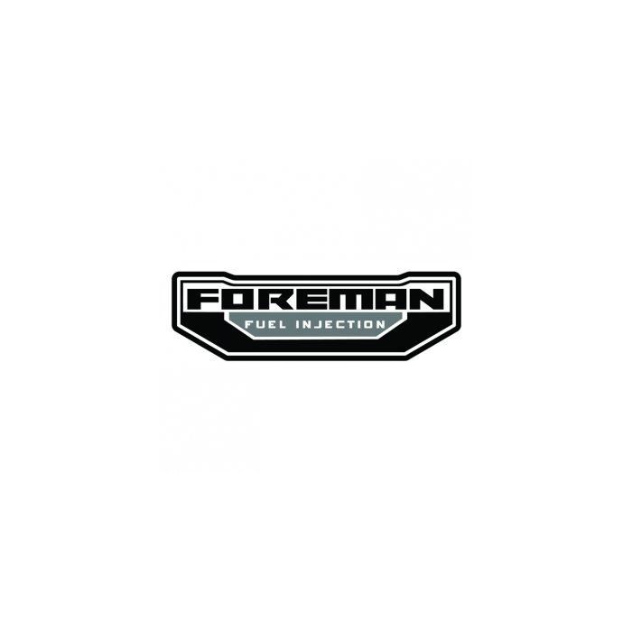 Honda TRX 500 Foreman Fuel Injection Sticker Decal Rear L/H