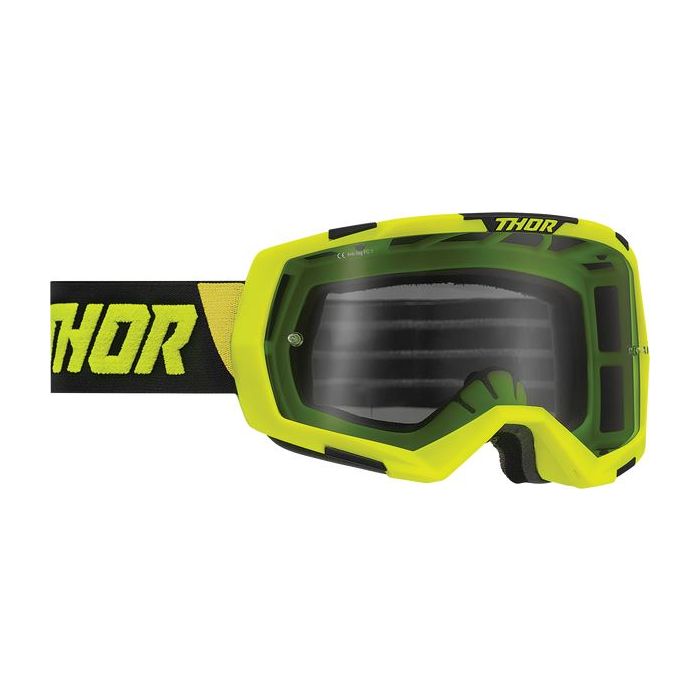 THOR Regiment Goggles Black/Green