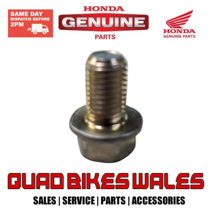 Genuine Honda BOLT, FLANGE, 10X16 95701-1001600