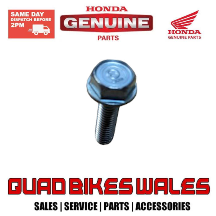 Genuine Honda BOLT, FLANGE, 6X22 95701-0602200