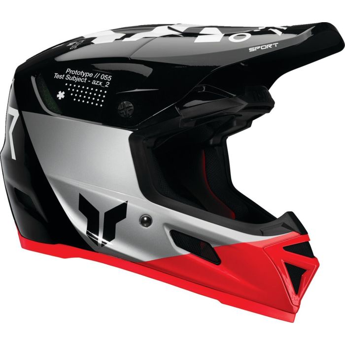 THOR Reflex Sport Strike MIPS® Helmet BLACK/RD 2025 Model