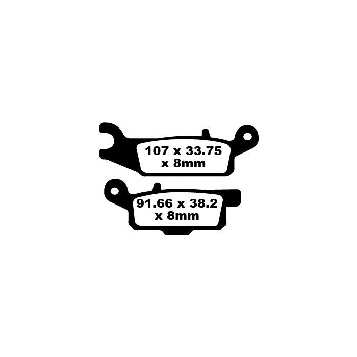 FA444TT EBC Quad Brake Pads