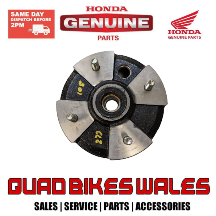 Genuine Honda HUB ASSY,FR WHEEL 44600-HM8-000