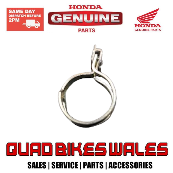 Genuine Honda CLAMP,TUBE(14.0)( 90652-HR0-F01