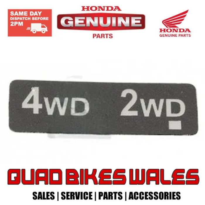 Genuine Honda MARK SELECT (2WD/4WD) 87516-HN0-670