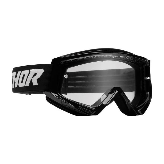 THOR Combat Racer Goggles Black/White