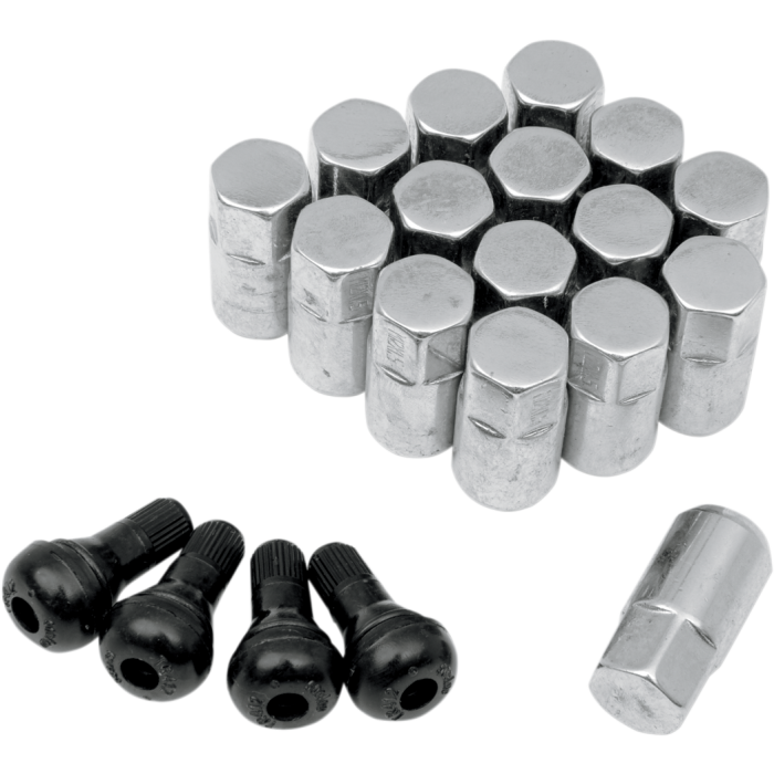 MOOSE LUG NUT 12X1.50 Chrome Pack Of 16
